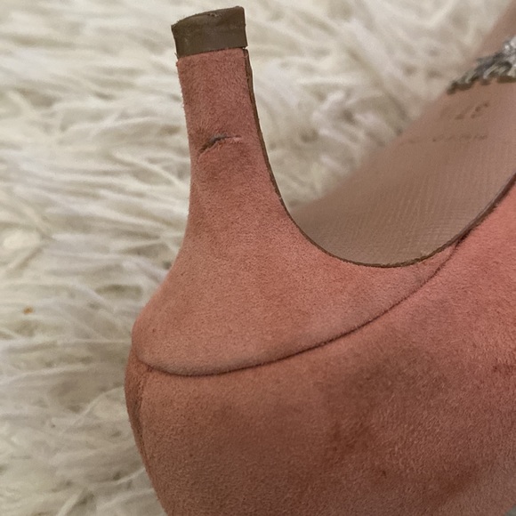 Prada Light Pink Ponty-toe kitten heels pumps - Picture 6 of 16